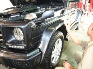 ベンツG350 コーティング - トータルカービューティIIC ベンツG350 コーティング