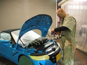 ホンダS660 吹き付け - トータルカービューティIIC ホンダS660 吹き付け