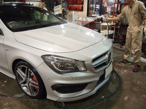 ベンツCLA 洗車