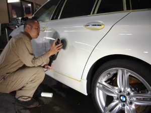 BMW523d 研磨 - トータルカービューティIIC BMW523d 研磨