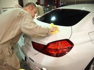 BMW6シリーズ 拭きあげ - トータルカービューティIIC BMW6シリーズ 拭きあげ
