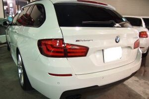 BMW523ｄにエシュロンコーティング