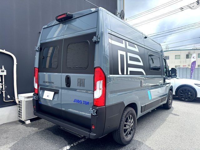 フィアットデュカト　キャンピングカー専用コーティング施工後の写真