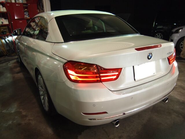 BMW4シリーズ　施工後　リア