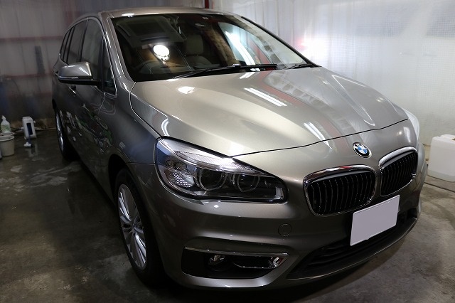 ＢＭＷ218ｄ　施工後　フロント