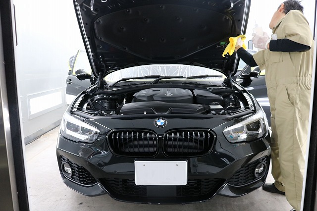 BMW118i　施工中