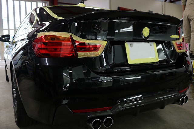 BMW4　マスキング　リア
