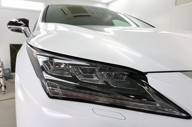 千葉県からお越しの新車レクサスRXに驚異の被膜硬度カーコーティング『セラミックプ 08 - トータルカービューティIIC レクサスRX コーティング施工後