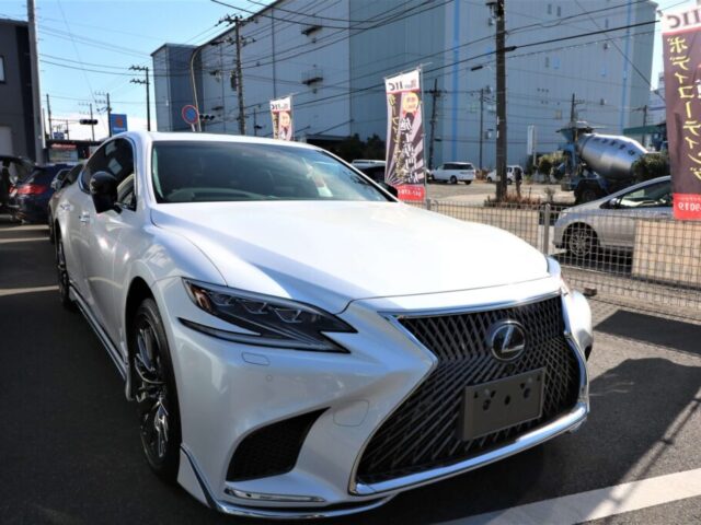 レクサスLS　コーティング施工後
