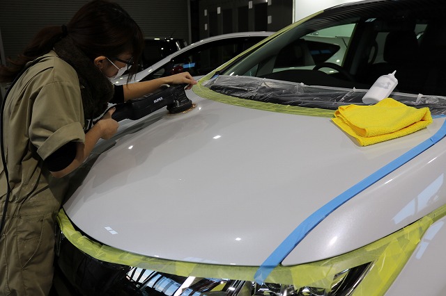 ホンダオデッセイ　研磨