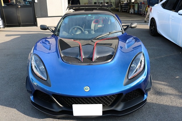 コーティングを施したロータスエキシージ無事納車させて頂きました!東京都のS様あり 05 - トータルカービューティIIC ロータスエキシージ フロント
