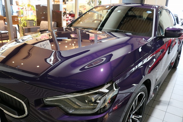 BMW2 施工後 ボンネット - トータルカービューティIIC BMW2 施工後 ボンネット