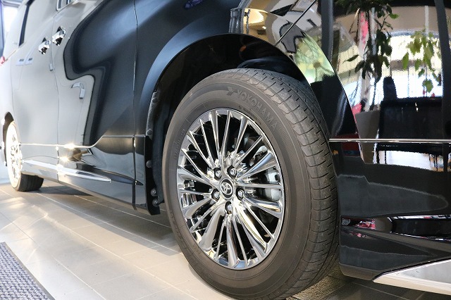 トヨタアルファード 施工後 ホイール - トータルカービューティIIC トヨタアルファード 施工後 ホイール