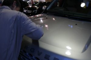 レンジローバー コーティング施工 ボンネット - トータルカービューティIIC レンジローバー コーティング施工 ボンネット