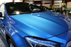 メルセデスベンツGLA コーティング施工後 ボンネット - トータルカービューティIIC メルセデスベンツGLA コーティング施工後 ボンネット