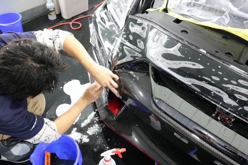 東京都よりご来店のBMWZ4にホイールコーティング 07 - トータルカービューティIIC 日産 GTR nismo プロテクションフィルム 施工