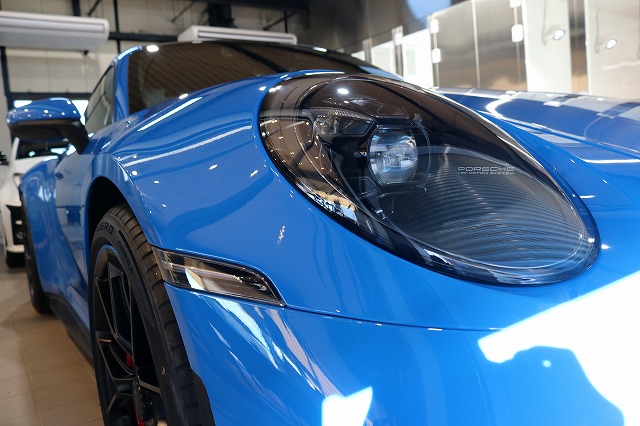 東京都からご来店のホンダ・オデッセイに親水性ガラスコーティング施工 01 - トータルカービューティIIC ポルシェ911GT3 プロテクションフィルム ZEL 東京都 千葉県