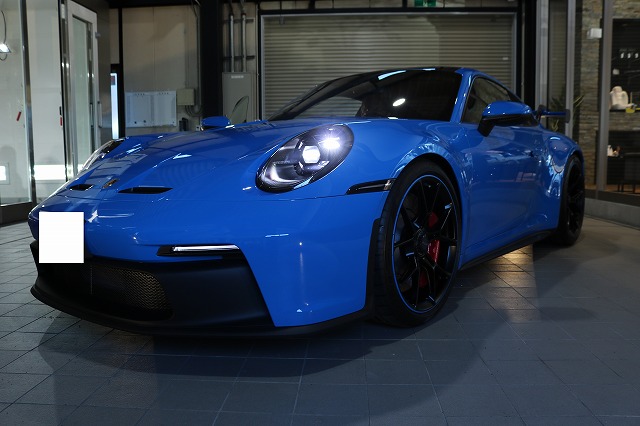 ポルシェ911GT3にプロテクションフィルムZELの施工です。