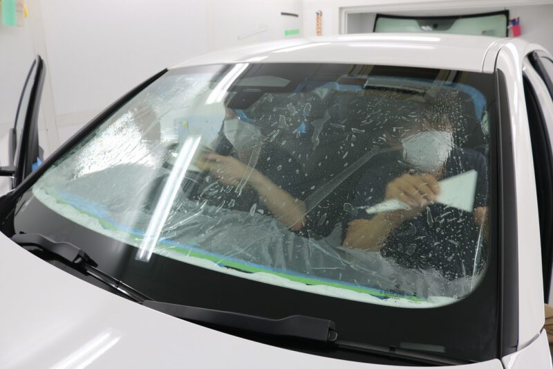 BMW320i　LFT断熱フィルム　カーフィルム　施工
