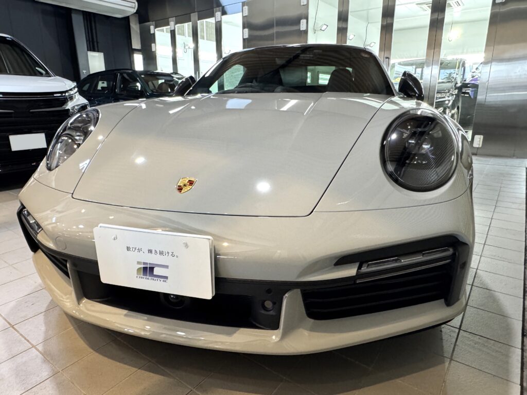 ②千葉県市川市よりポルシェ911ターボＳにガラスコーティング SCHILD GLATTE