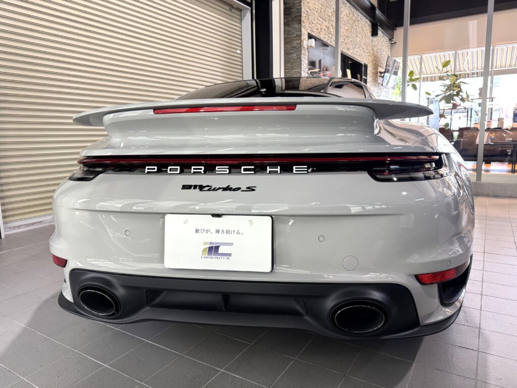 ③千葉県市川市よりポルシェ911ターボＳにガラスコーティング SCHILD GLATTE