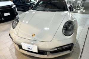 千葉県市川市よりポルシェ911ターボＳにガラスコーティング SCHILD GLATTE