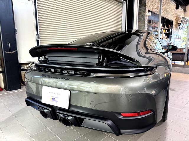 ポルシェ911GTS プロテクションフィルム 施工後 ホイール - トータルカービューティIIC ポルシェ911GTS プロテクションフィルム 施工後 リア