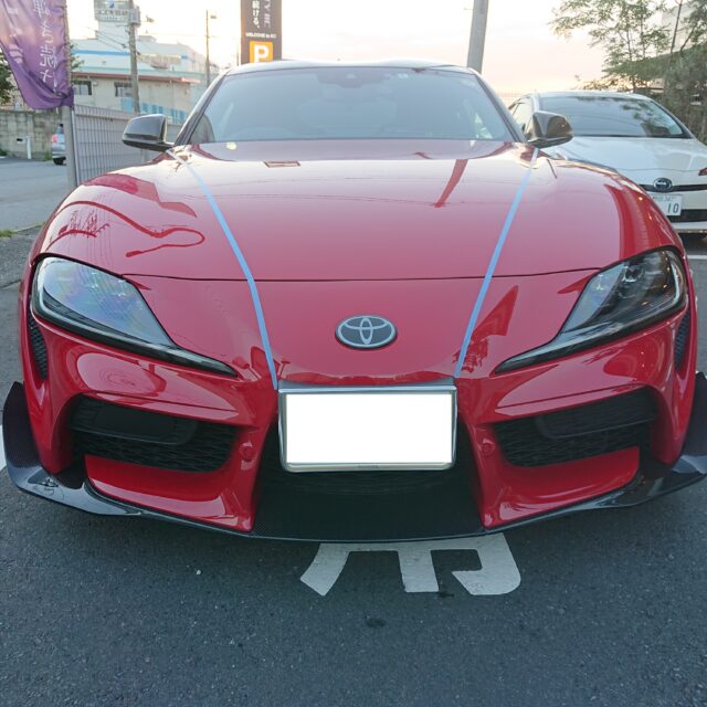 DSC_1607-640x640-1 - トータルカービューティIIC トヨタ GRスープラ ワイルドスピード カラープロテクション XPEL ULTIMATE PULS ZEL