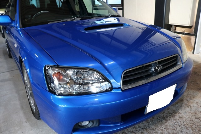 埼玉県からお越しのスバル・レガシーにカーフィルム施工致しました!