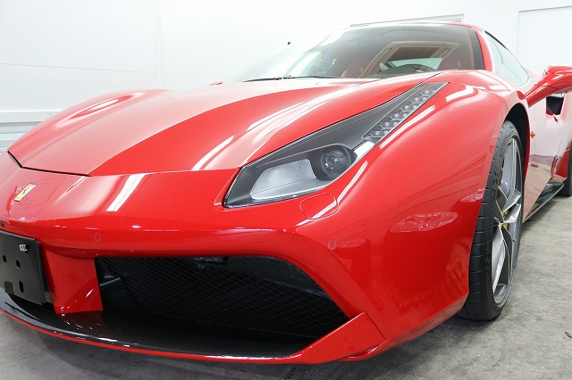 IMG_0170 - トータルカービューティIIC フェラーリ488 プロテクション