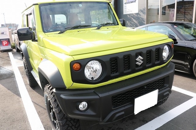 スズキ・ジムニーシエラが東京都よりご来店♪LFTフィルム施工です。