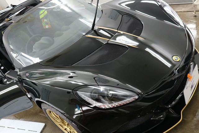 紫外線100%カット!神奈川県からお越しのロータス・エリーゼにカーフィルム施工です♪