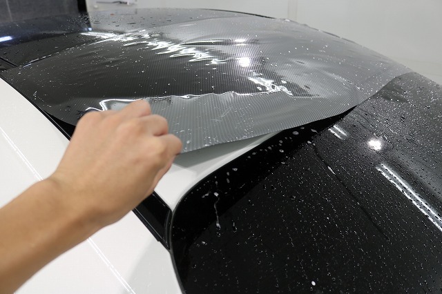 IMG_1471 - トータルカービューティIIC メルセデスベンツにカラープロテクションフィルム施工 貼り付け画像