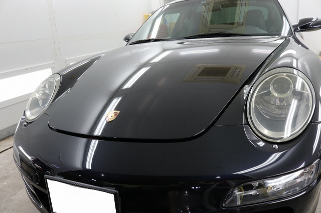 埼玉県からご来店のポルシェ911カレラ4、プロテクションフィルムを施工致しました。