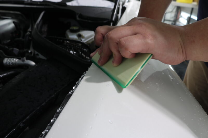 IMG_3709-800x533-1 - トータルカービューティIIC 新宿からご来店(^^)メルセデスAMG-GTCロードスターにプロテクション施工 飛び石被害 業界トップブランド XPEL ULTIMATE PLUS ダイヤモンドホワイト