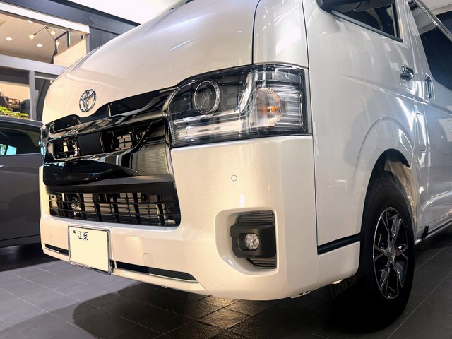 ハイエース 施工後 フロント