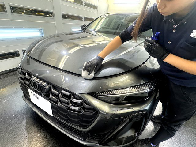 アウディA5アバント コーティング施工