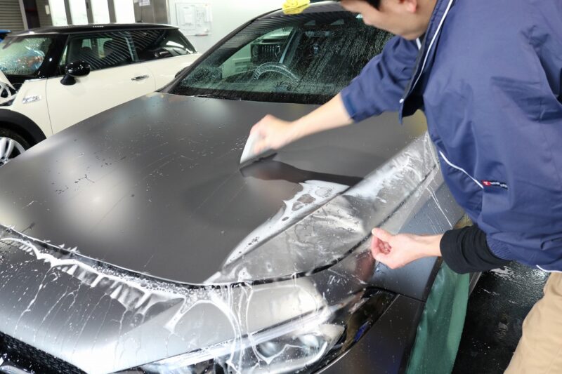 IMG_6959-800x533-1 - トータルカービューティIIC この度はプロテクションフィルムの施工手順をお送りします(^^) メルセデスベンツC180 東京都 ZEL