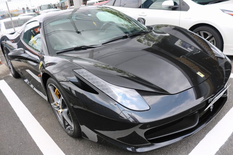 フェラーリ458スパイダーにプロテクションフィルム施工いたしました！　XPEL ULTIMATE PULS　東京都　千葉県