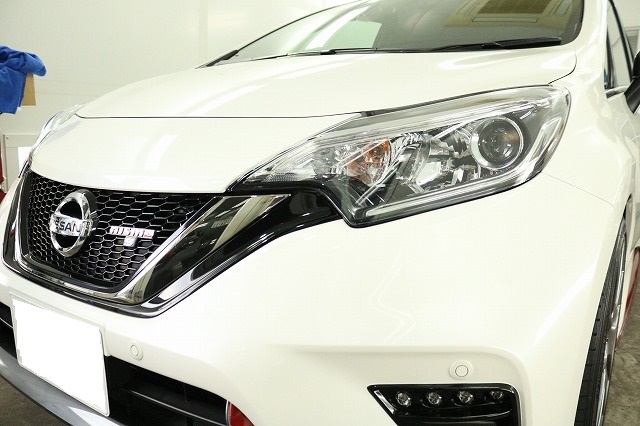 東京都東大和市よりご入庫のI様の日産ノートに様々なカーフィルム施工させて頂きました!