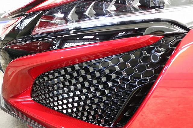 IMG_9441 - トータルカービューティIIC ホンダNSXにプロテクションフィルムを施工 バンパー画像