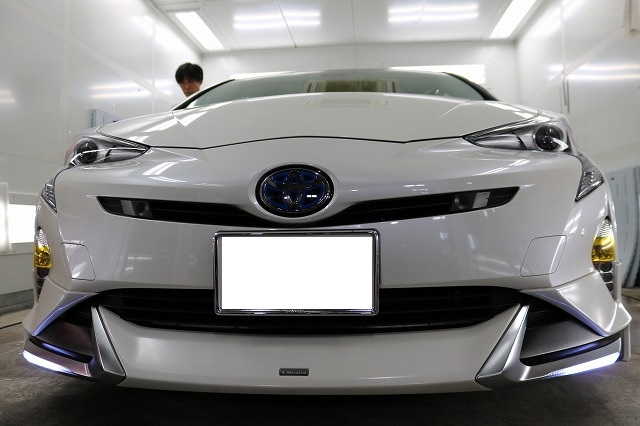 トヨタプリウスにLFTの断熱フィルム施工!埼玉県吉川市よりご来店ありがとうございました!