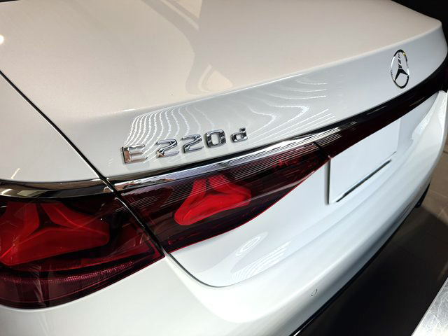 ベンツE220d コーティング施工後 リア