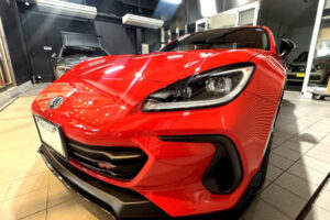 東京都大田区よりスバル BRZにカーコーティングSystemX MAX