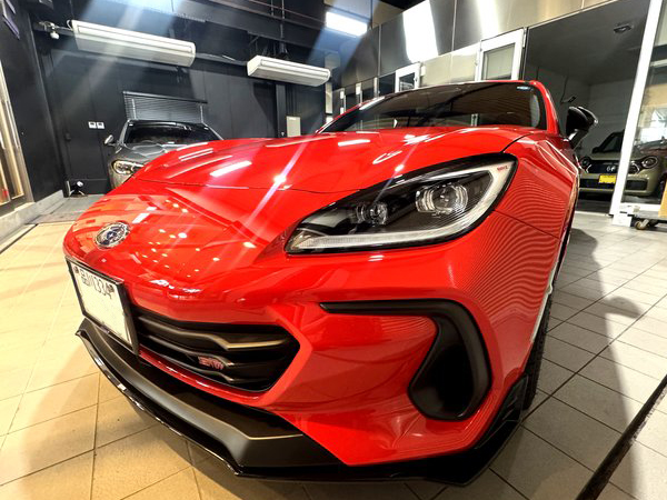 東京都大田区よりスバル BRZにカーコーティングSystemX MAX
