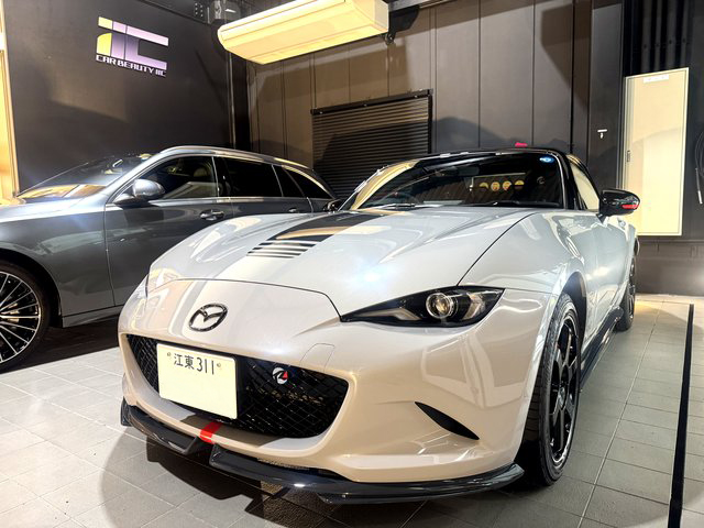 東京都江東区より、マツダ MSRロードスター12Rにカーコーティング(SCHILD GRAPHENE)