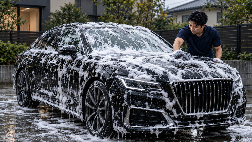 屋外駐車で性能の差を生かせるかは日々の管理次第 - トータルカービューティIIC 屋外駐車で性能の差を生かせるかは日々の管理次第