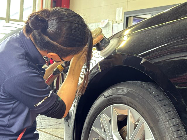 BMW120d 磨き