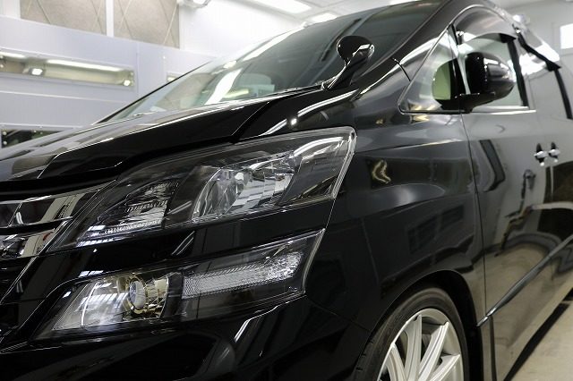 ガラスコーティング　トヨタ　ヴェルファイア