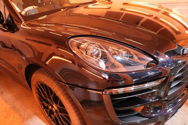 ポルシェ　マカン　ガラスコーティング